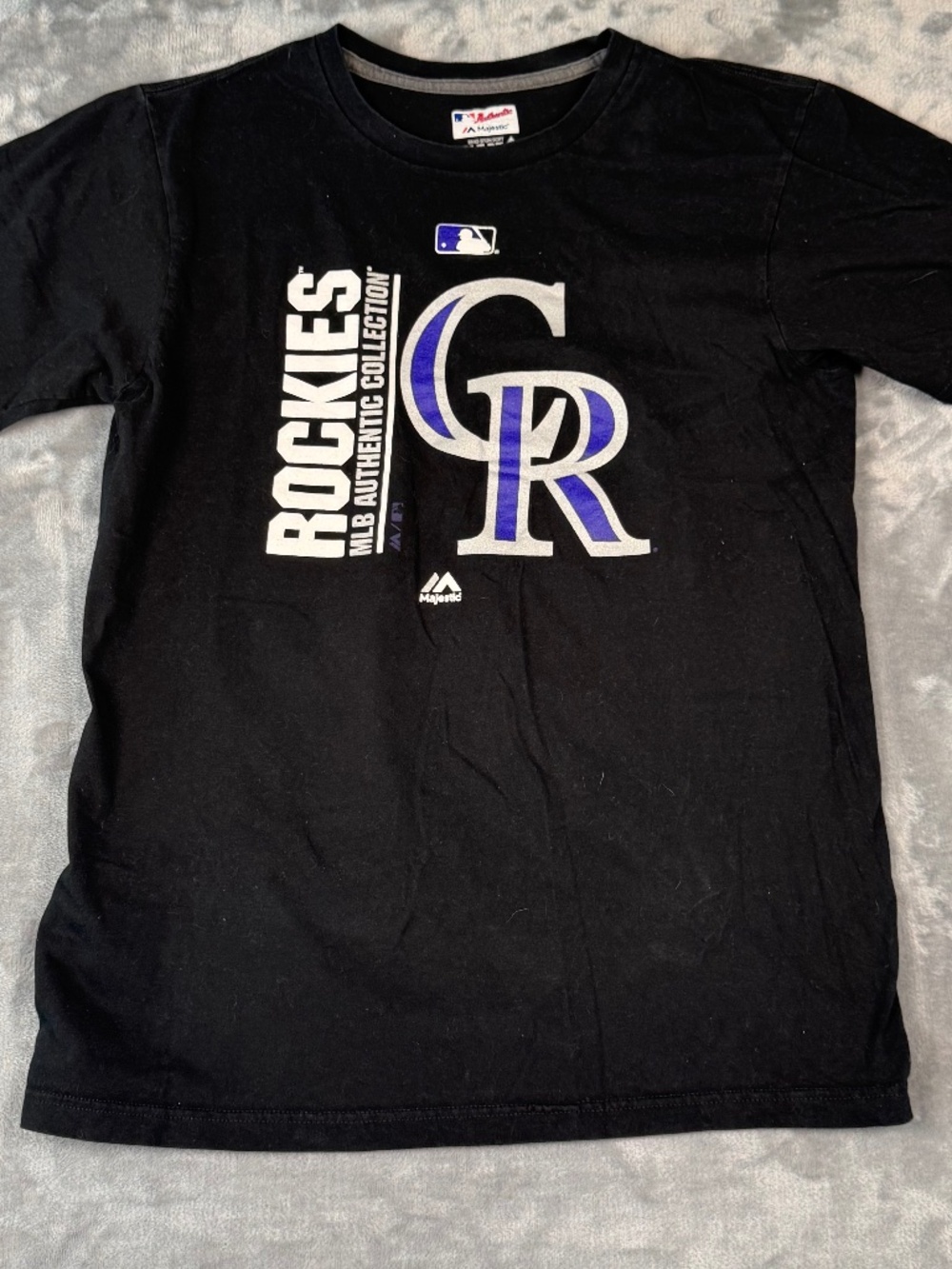 Colorado Rockies T-Shirt Men Medium Black